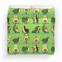 Avocado Yoga Duvet Cover Bedding Set