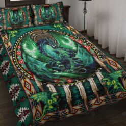 Dragon Quilt Bedding Set