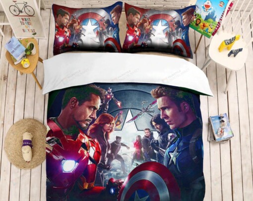 The Avengers Duvet Cover Set, The Avengers Bedding Set