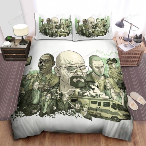 The Characters Sheets Spread Comforter Duvet Cover Bedding Sets