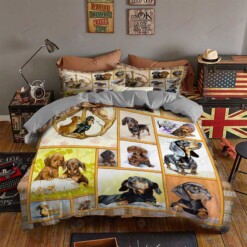 Dachshund 3 Bedding Set (Duvet Cover & Pillow Cases)