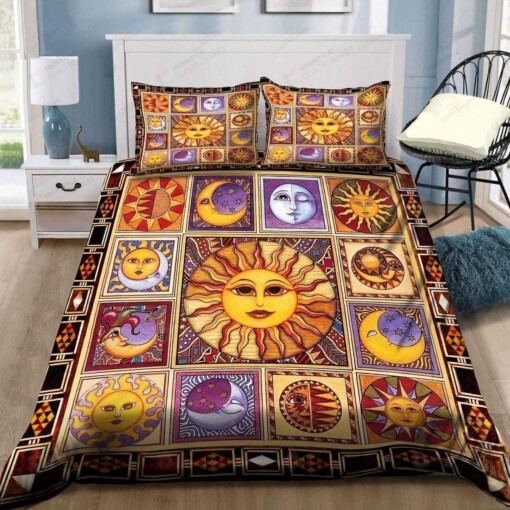 Apollo Sun Symbol Duvet Cover Bedding Set