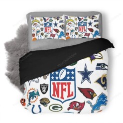 Nfl 9 Duvet Cover Bedding Set Dup