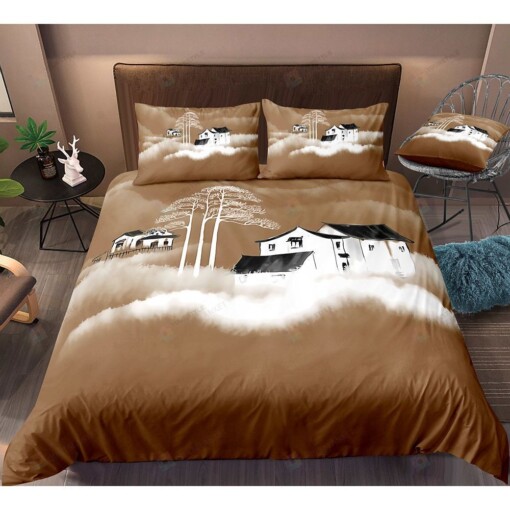 Houses Bedding Set Bed Sheets Spread Comforter Duvet Cover Bedding Sets