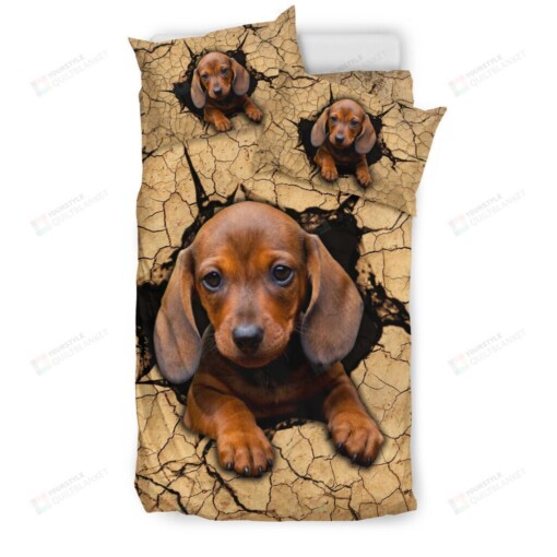 Dachshund Bedding Set Cotton Bed Sheets Spread Comforter Duvet Cover Bedding Sets