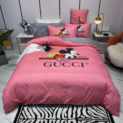 Mickey Mouse Gc Gucci Luxury Brand Type 07 Bedding Sets