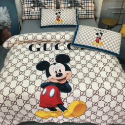 Mickey Mouse Gc Gucci Luxury Brand Type 119 Bedding Sets