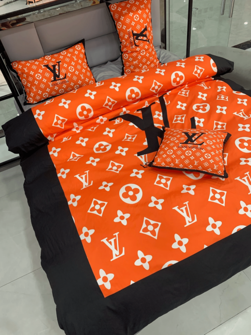 Lv Luxury Brand Lv Type 197 Bedding Sets Quilt Sets