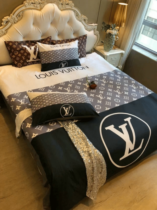Lv Luxury Brand Lv Type 42 Bedding Sets Quilt Sets