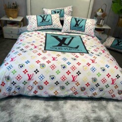 Lv Luxury Brand Lv Type 50 Bedding Sets Quilt Sets