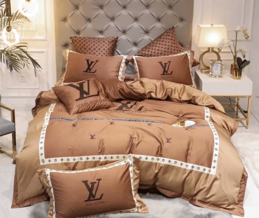 Lv Luxury Brand Lv Type 43 Bedding Sets Quilt Sets