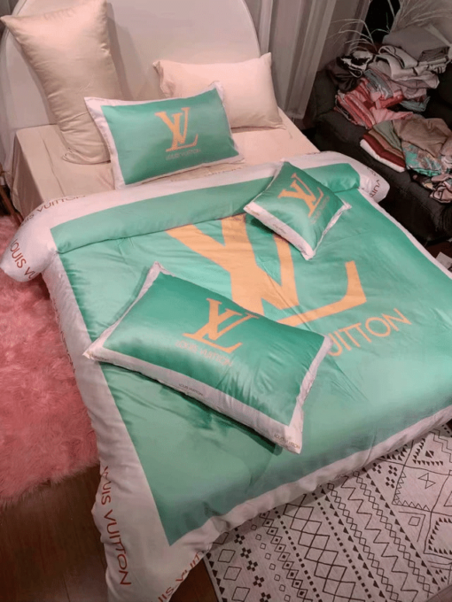 Lv Luxury Brand Lv Type 103 Bedding Sets Quilt Sets