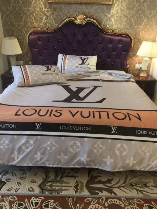 Lv Luxury Brand Lv Type 188 Bedding Sets Quilt Sets