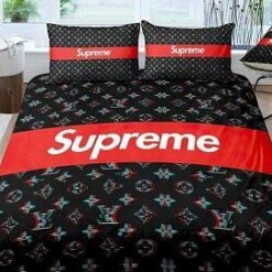 Luxury Lv S U P R E M E 02 Bedding Sets Quilt Sets Duvet Cover