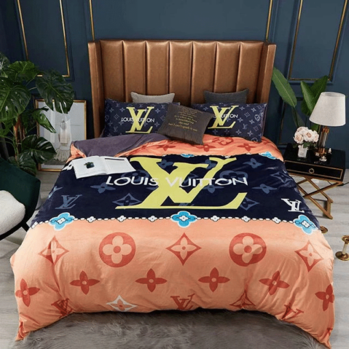 Lv Luxury Brand Lv Type 68 Bedding Sets Quilt Sets