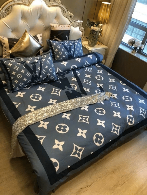 Lv Luxury Brand Lv Type 78 Bedding Sets Quilt Sets