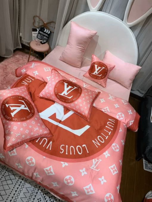 Lv Luxury Brand Lv Type 100 Bedding Sets Quilt Sets
