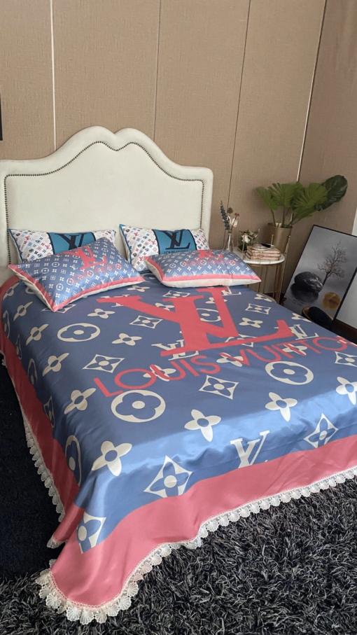 Lv Luxury Brand Lv Type 164 Bedding Sets Quilt Sets