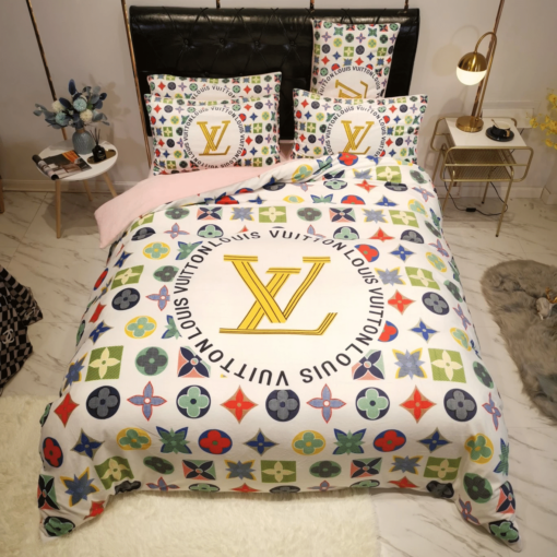 Lv Luxury Brand Lv Type 199 Bedding Sets Quilt Sets