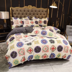 Lv Luxury Brand Lv Type 75 Bedding Sets Quilt Sets