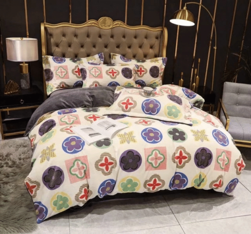 Lv Luxury Brand Lv Type 75 Bedding Sets Quilt Sets