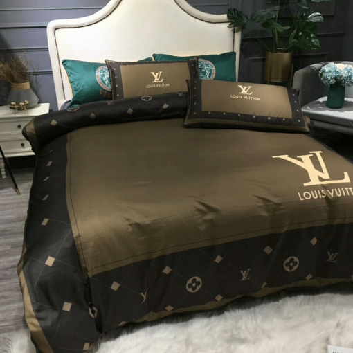 Lv Luxury Brand Lv Type 160 Bedding Sets Quilt Sets