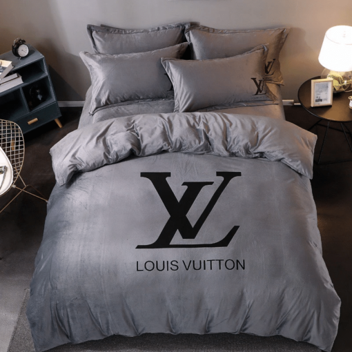Lv Luxury Brand Lv Type 128 Bedding Sets Quilt Sets