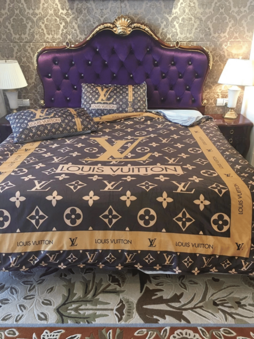 Lv Luxury Brand Lv Type 187 Bedding Sets Quilt Sets