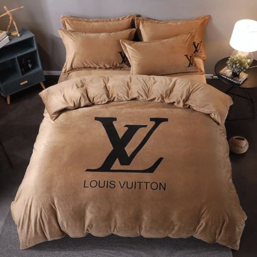 Lv Luxury Brand Lv Type 127 Bedding Sets Quilt Sets