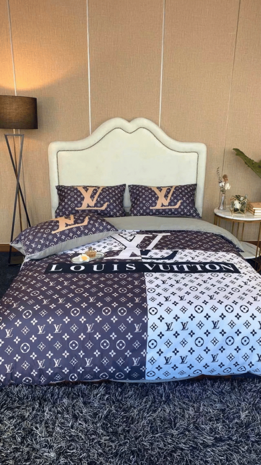 Lv Luxury Brand Lv Type 40 Bedding Sets Quilt Sets