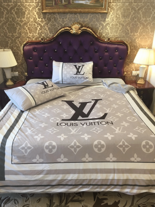 Lv Luxury Brand Lv Type 189 Bedding Sets Quilt Sets