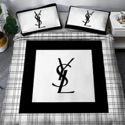 Ysl 07 Bedding Sets Duvet Cover Bedroom Quilt Bed Sets