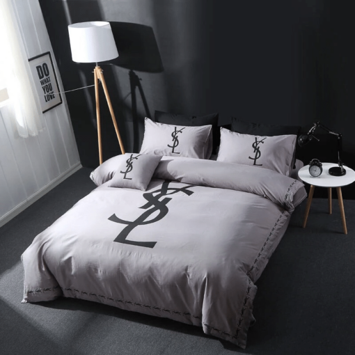 Ysl Yves Saint Laurent Luxury Brand Type 07 Bedding Sets