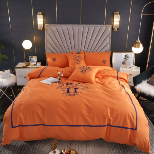Hermes Paris Luxury Brand Type 03 Hermes Bedding Sets Quilt