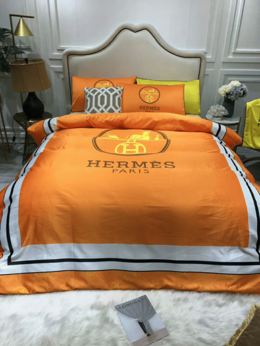 Hermes Paris Luxury Brand Type 27 Hermes Bedding Sets Quilt