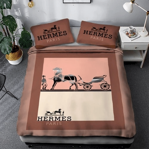 Hermes 18 Bedding Sets Duvet Cover Bedroom Quilt Bed Sets