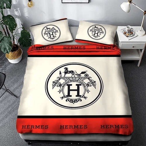 Hermes Luxury Bedding Sets Quilt Sets Duvet Cover Bedroom Luxury