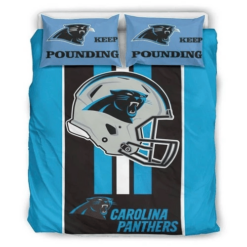 Carolina Panthers Nfl Bedding Sets Duvet Cover Bedroom Quilt Bed