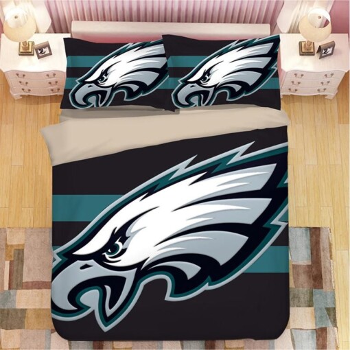 Philadelphia Eagles Nfl 23 Duvet Cover Quilt Cover Pillowcase Bedding