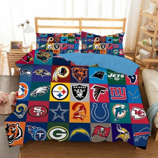 Nfl Football 19 Duvet Cover Quilt Cover Pillowcase Bedding Sets