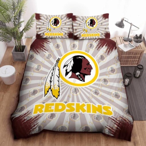 Nfl Washington Redskins Bedding Set Duvet Cover Set Bedroom Set