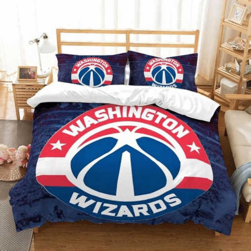 Washington Wizards Nfl Custom Bedding Sets Basketball Team Cover Set