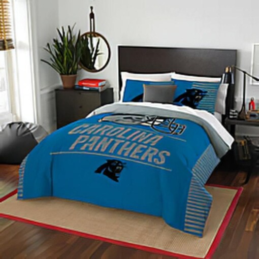 Nfl Carolina Panthers Logo Bedding Sports Bedding Sets Bedding Sets