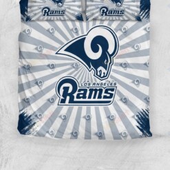 Nfl Los Angeles Rams Bedding Set Duvet Cover Set Bedroom