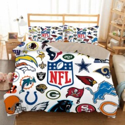 Nfl Football 20 Duvet Cover Quilt Cover Pillowcase Bedding Sets