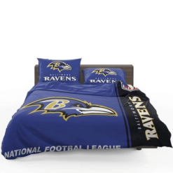 Baltimore Ravens Nfl Bedding Sets Duvet Cover Bedroom Quilt Bed