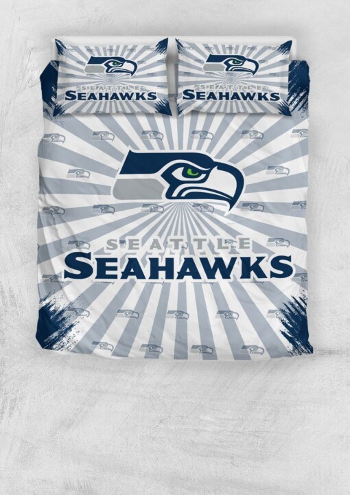 Nfl Seattle Seahawks Bedding Set Duvet Cover Set Bedroom Set