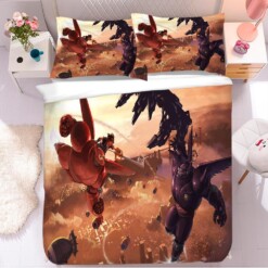 Big Hero 6 Baymax 9 Duvet Cover Pillowcase Bedding Sets