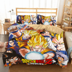 Dragonball Bedding Anime Bedding Sets 444 Luxury Bedding Sets Quilt