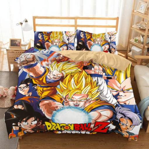 Dragonball Bedding Anime Bedding Sets 444 Luxury Bedding Sets Quilt